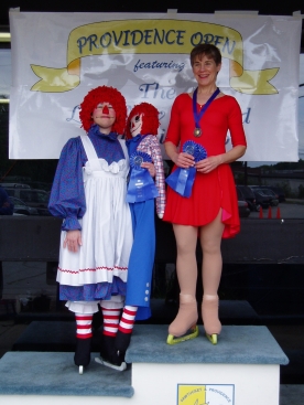 Barb and Pam Medeiros at 2005 Providence Open